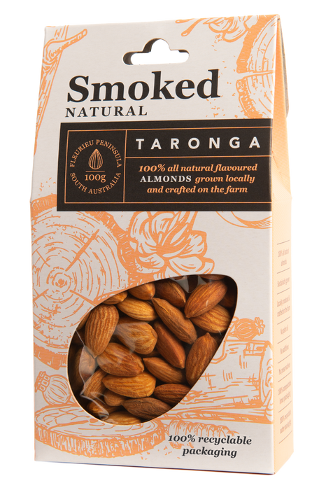 Smoked Natural Almonds 100g