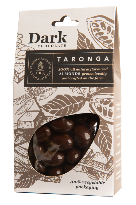 Dark Chocolate Almonds 100g