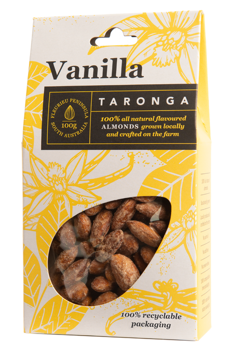 Vanilla Almonds 100g