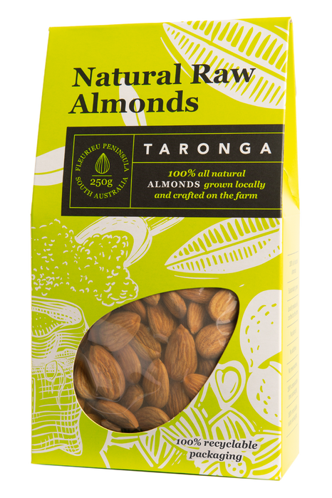 Natural Raw Almonds 250g - Nonpareil Variety